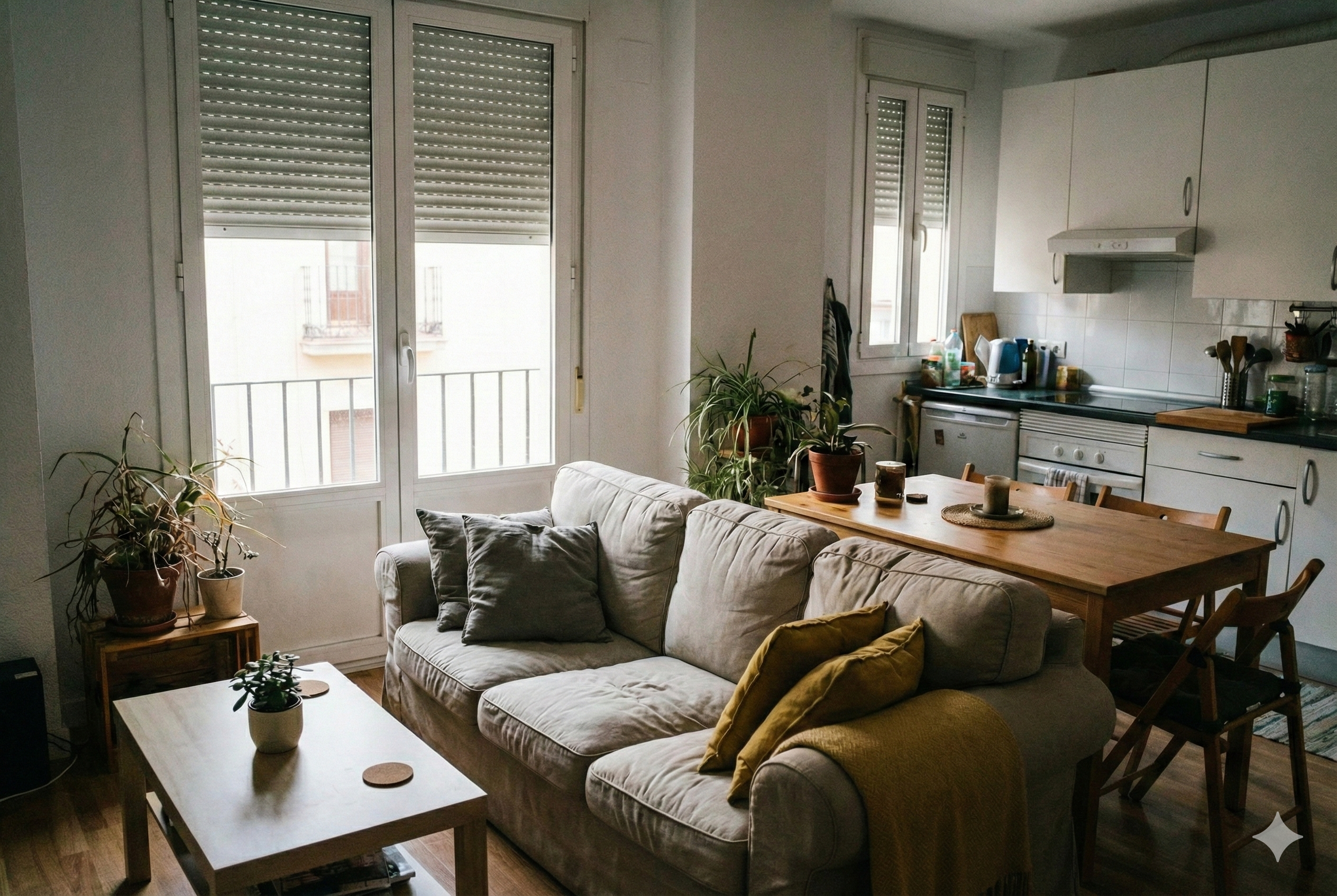 Salón Comedor Realista